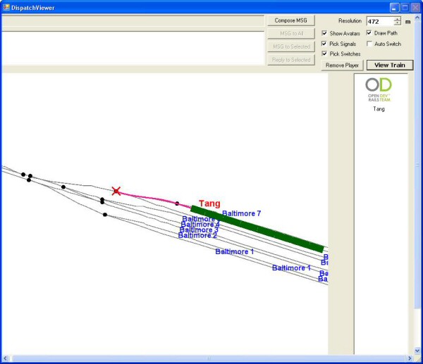 Dispatcher Window